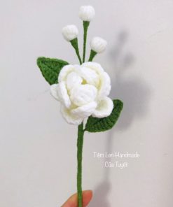 Hoa Nhài len handmade - Tiệm Len 1992
