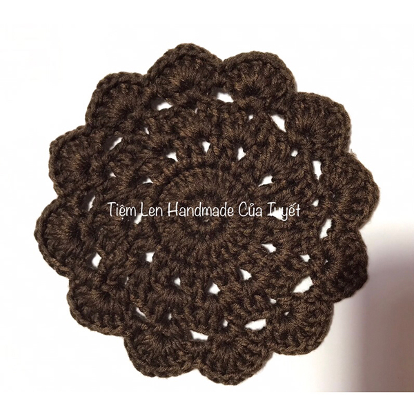 Miếng lót ly bằng len