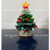 Cây thông Noel để bàn bằng len handmade nhiều tầng/ christmas tree