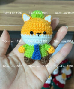 Móc khoá Thỏ và Cáo hottrend/ Nick và Judy key handmade